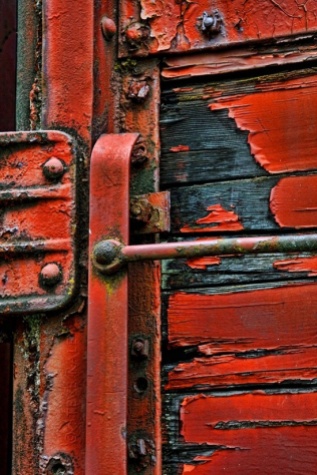 industrial textured door knob